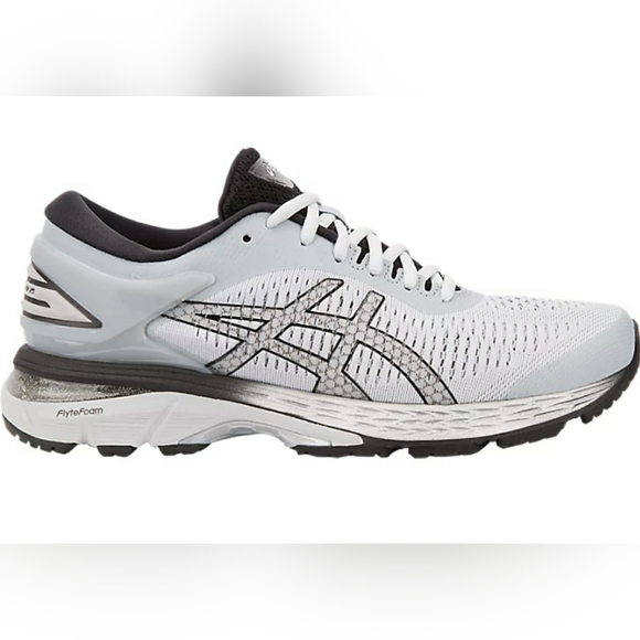 Asics Shoes - Asics Gel Kayano 25 Womens size 8.5 Black, Grey, Silver